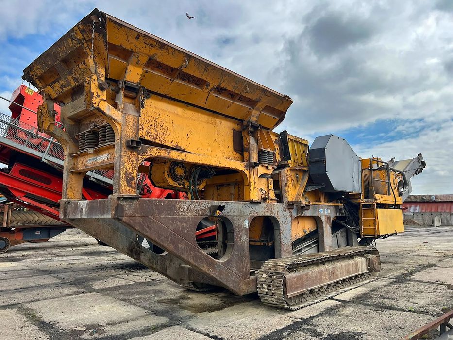 Parker RT16  mobilna kruszarka 47t, Cat, waga, magnes, pilot, nowe szczęki