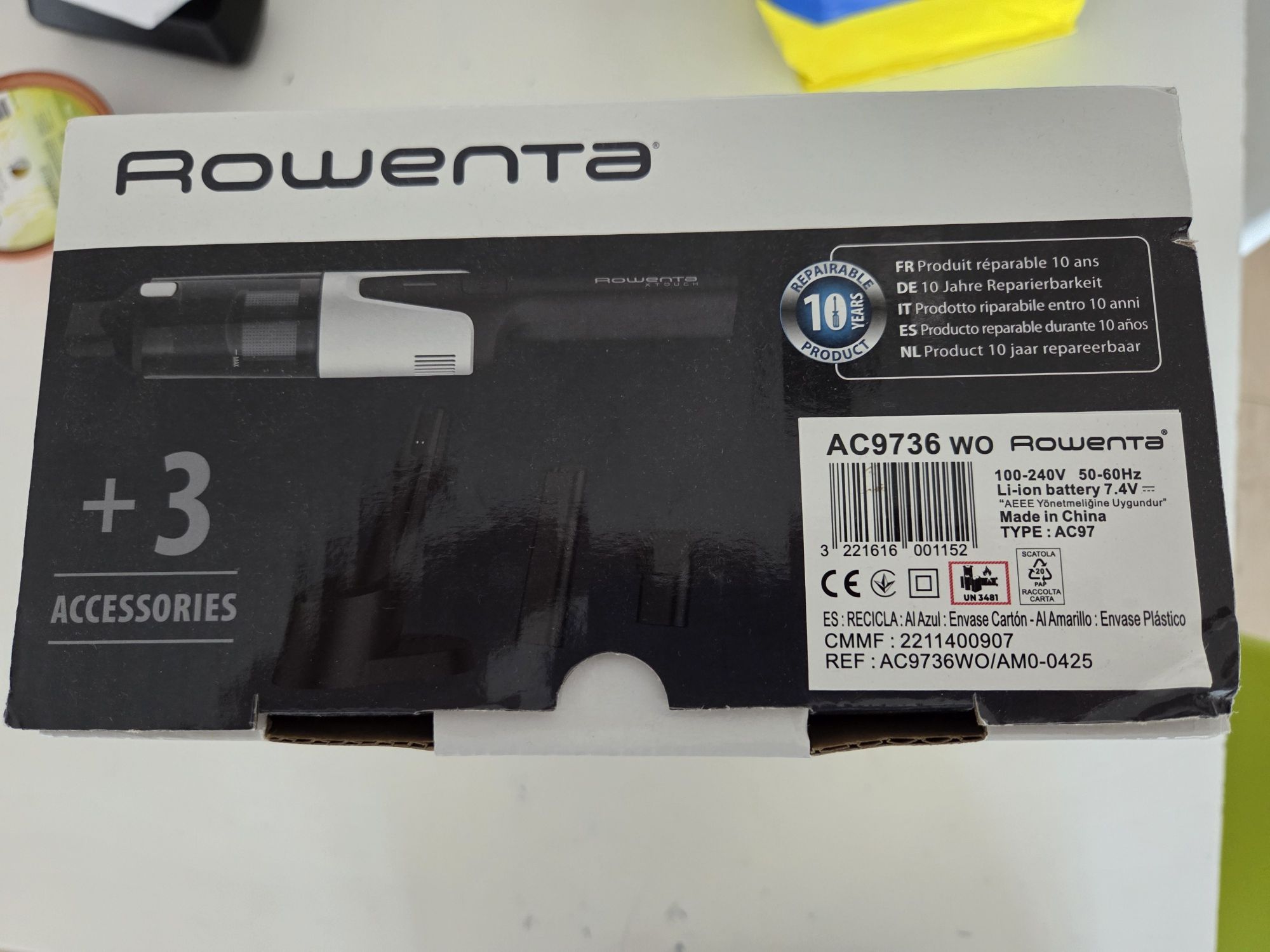 Aspirador Rowenta X-Touch