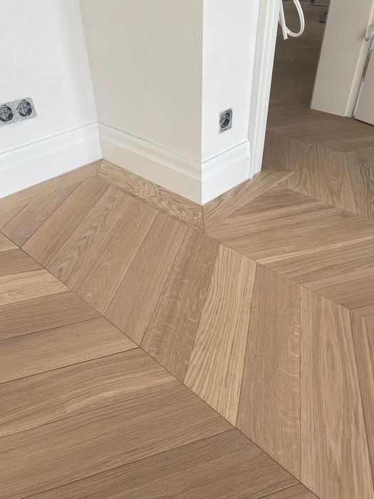 Jodełka Francuska dab warstwowa/lita