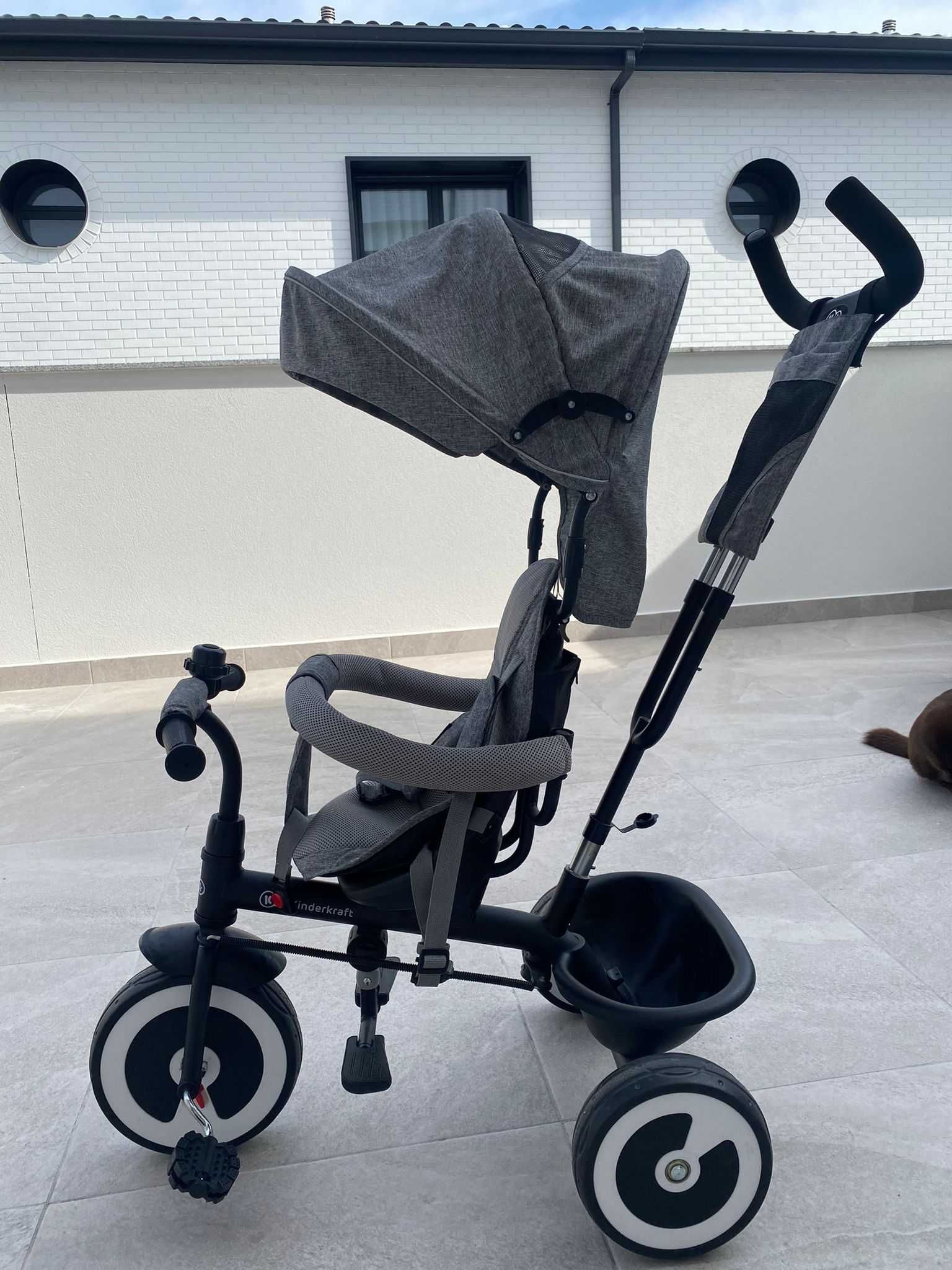 Triciclo evolutivo kinderkraft dos 9M aos 4anos (25kg)