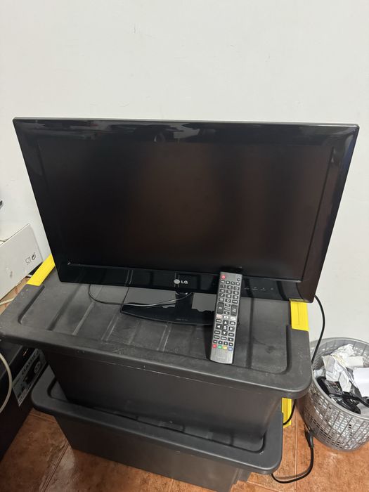 Tv led lg 22 polgadas so funciona com box