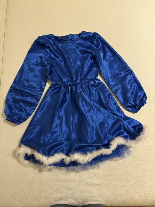 Плаття 134 - 146 Сніжинки Снігуроньки новий рік костюм