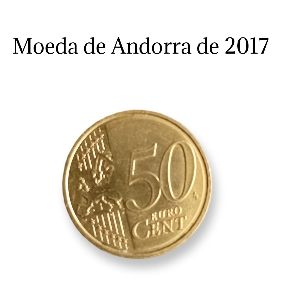 Numismática - 50 centimos Andorra
