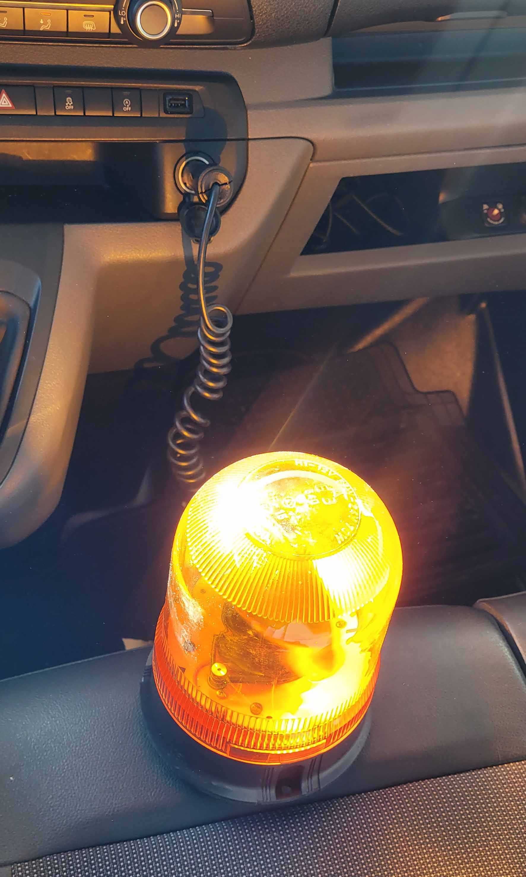 Luz de sinalização de emergência