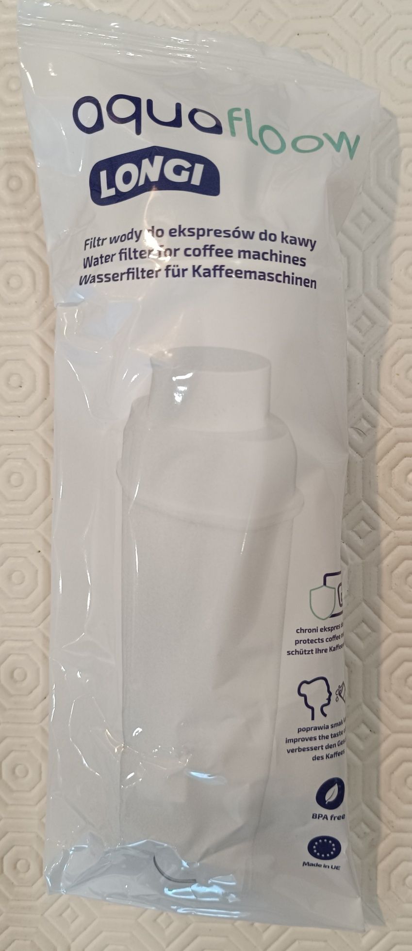 Filtro amaciador para máquinas café Delonghi
