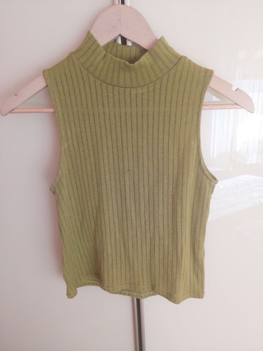 Bluzka limonka H&M
