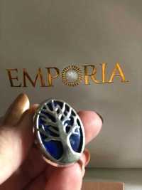 pierscionek drzewko srebro 925 lapis lazuli chakra  emporia