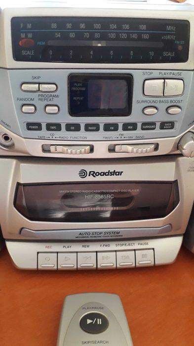 mini wieża Roadstar używana sprawna