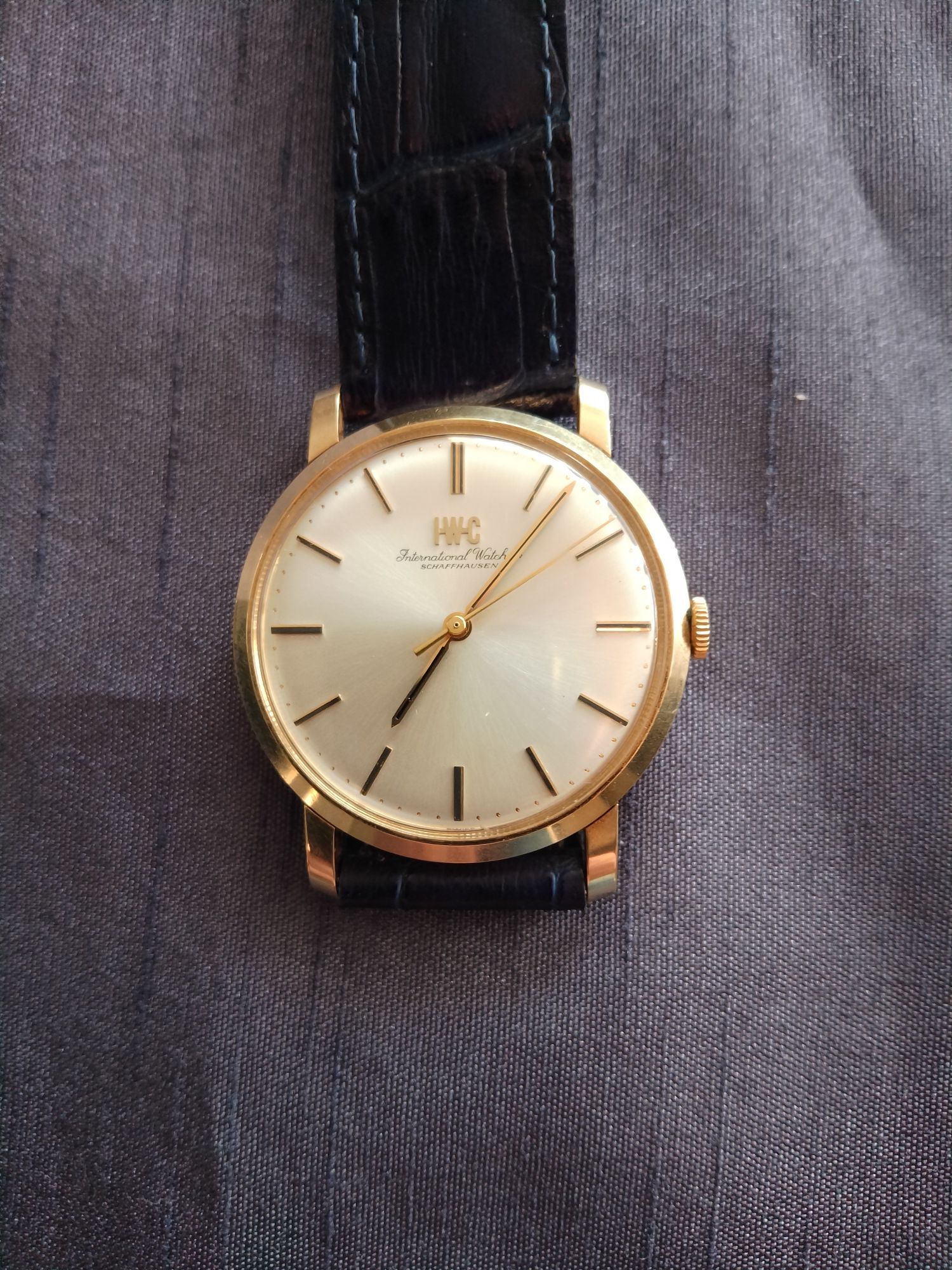 Zegarek męski IWC złoty