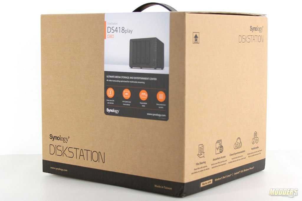 Мережеве сховище Synology DS418play