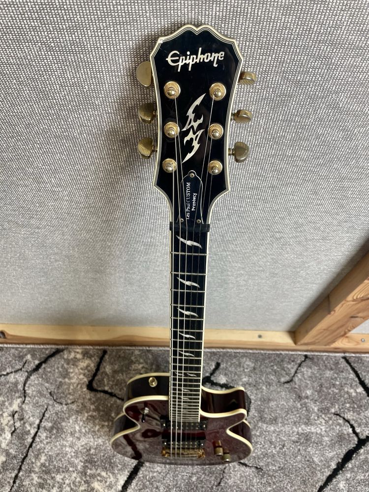Epiphone Les Paul Prophecy custom GX (pickupy: gibson dirty fingers)
