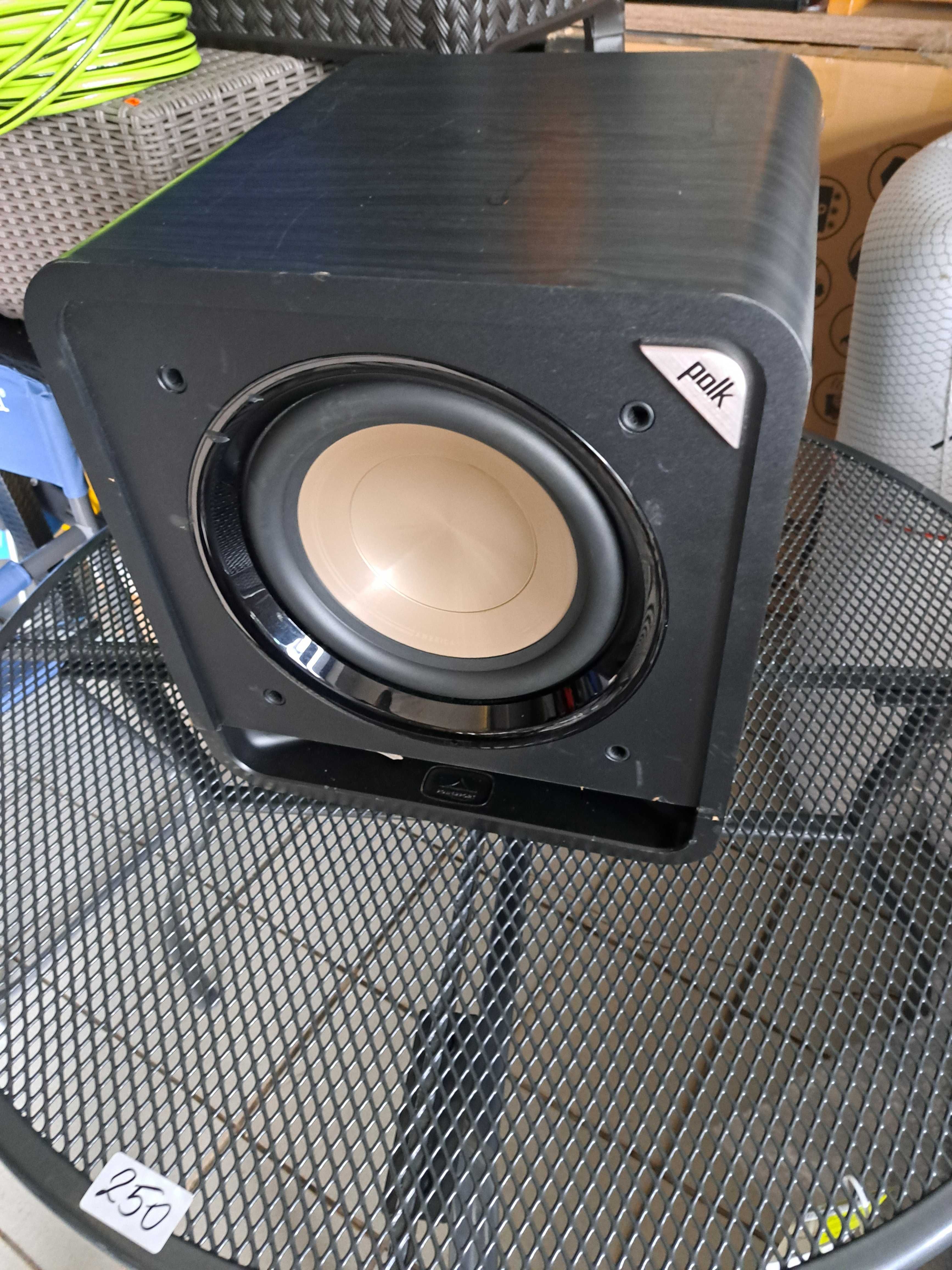 Polk Audio HTS 10 Subwoofer Nero Aktywny