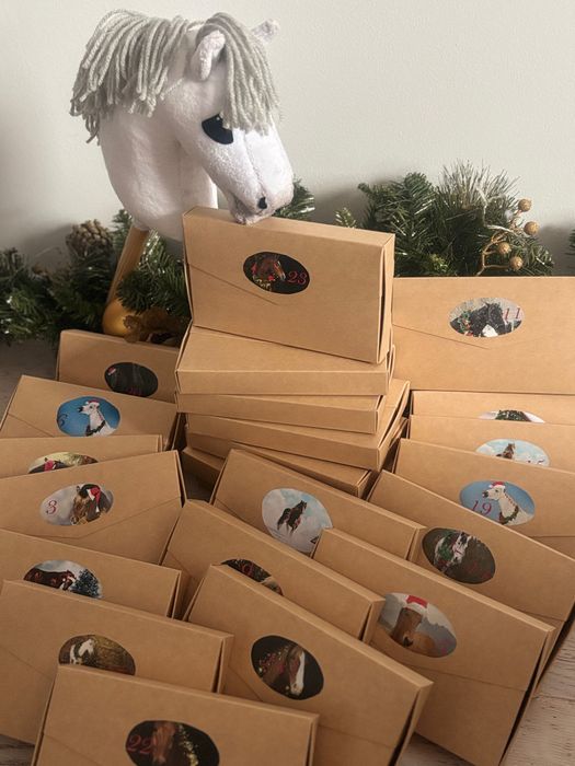 Kalendarz adwentowy z hobby horse A5