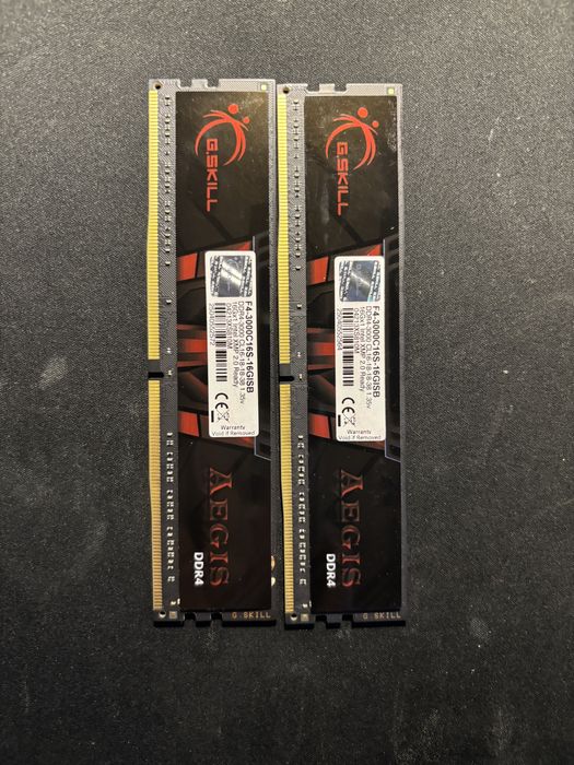 Ram G.skill ddr 4 2x16gb 3000mhz xmp 2.0