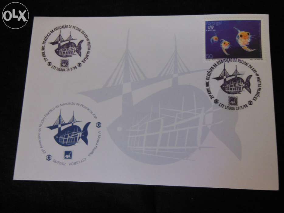 Filatelia-Envelope Comemorativo