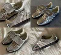 Жіночі кросівки Adidas Samba x Wales Bonner Silver 36-41 адідас Знижка