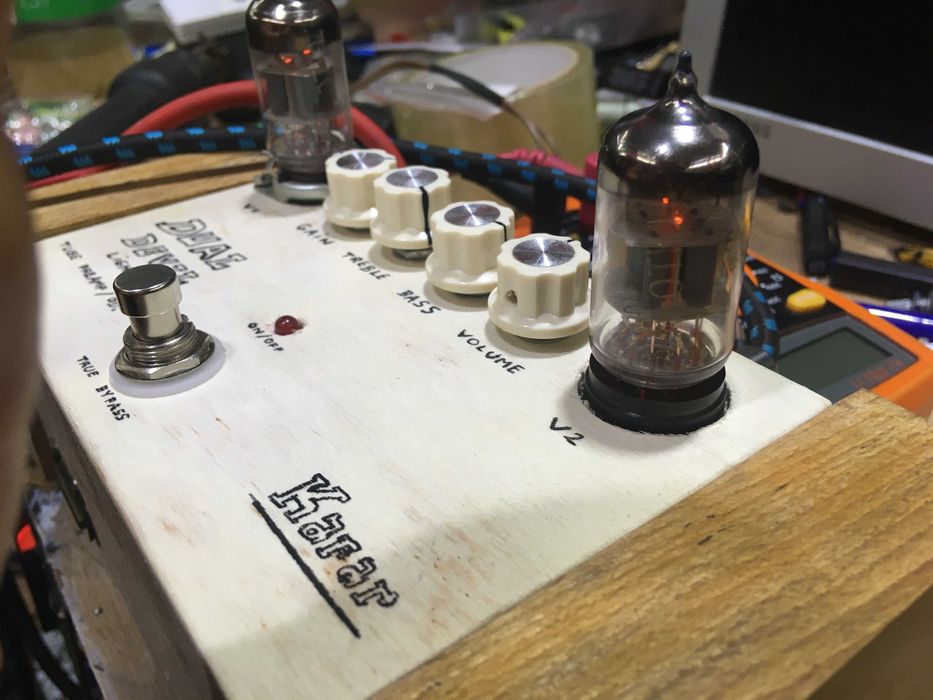 Efekt gitarowy lampowy  DUAL DEVIL LIGHT preamp overdrive nowy