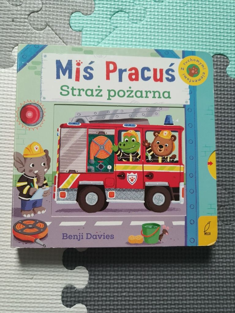Książeczka Miś Pracuś Straż pożarna