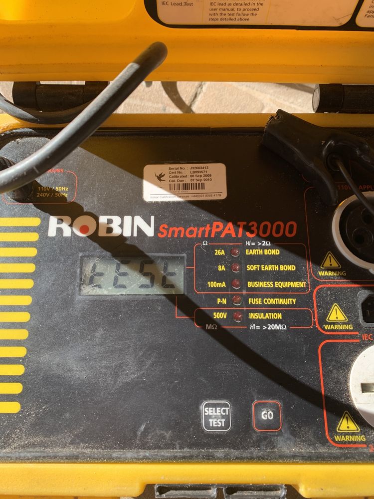 Портативный тестер бытовой техники Robin SmartPAT 3000