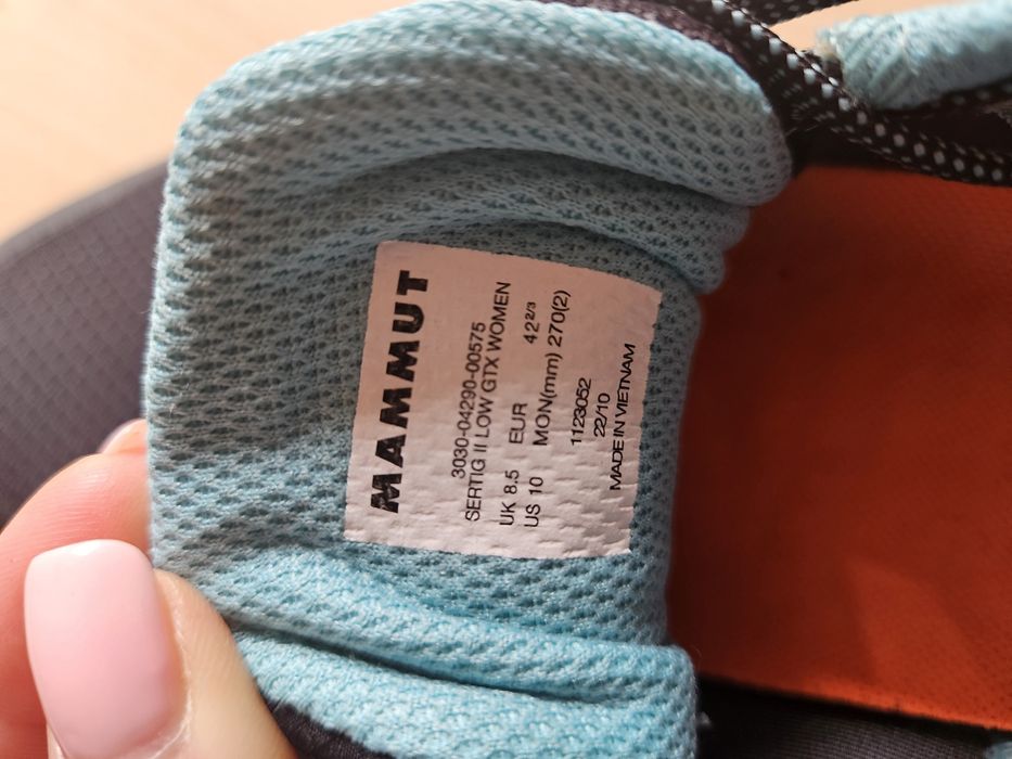 Damskie buty trekkingowe Mammut Sertig II Low GTX® Women