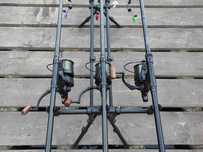 Wędki Shimano i Prologic zestaw 3szt. + Rod pod