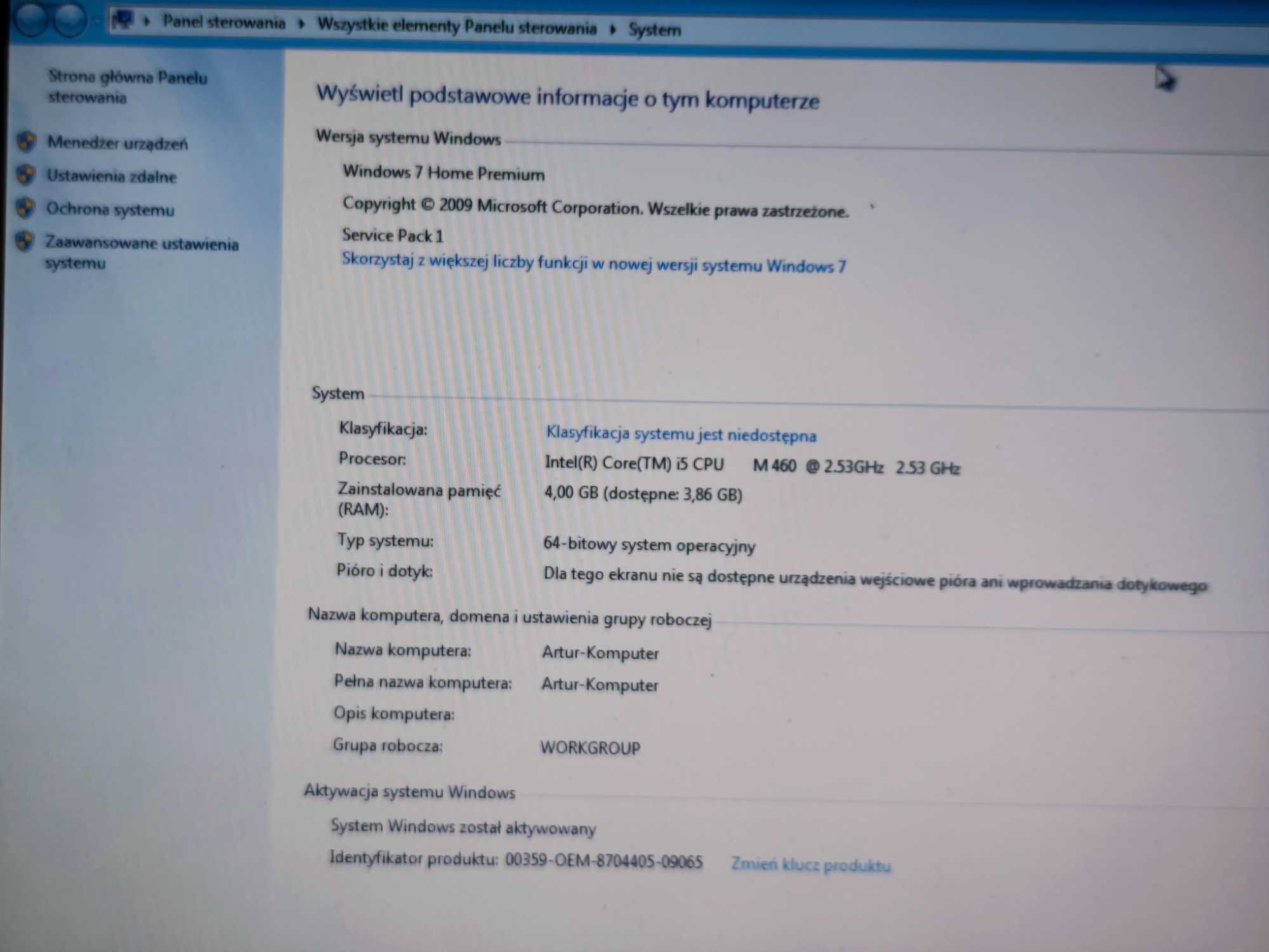 Laptop Sony VAIO PCG-91111M