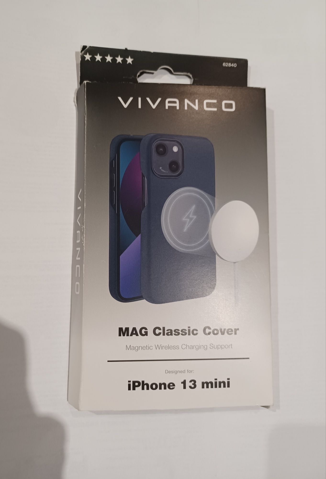 Etui plecki futerał MAG Classic Cover do iPhone 13 mini granatowy