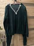 3czesciowy dres welurowy m/l