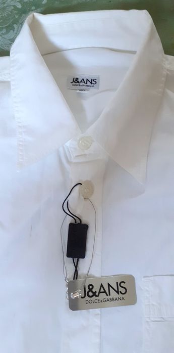Мужская рубашка Dolce &,Gabbana, размер 43см. по вороту.