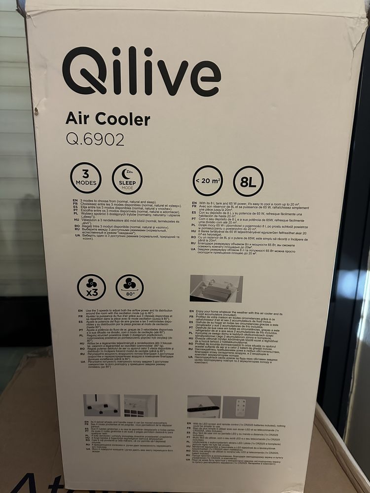 Climatizador Qilive - Air Cooler Q.6902