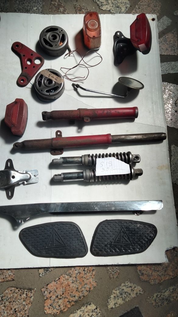 Motor Sachs e peças variadas