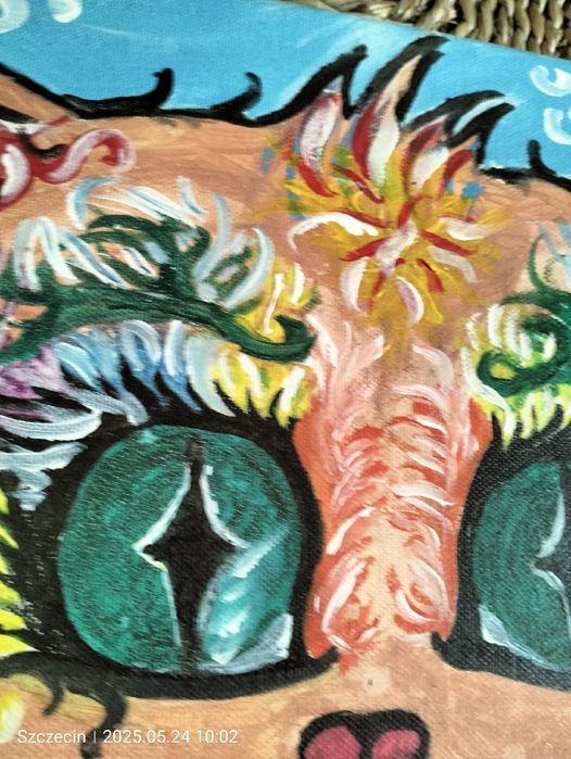 Obraz na płótnie Kot z Cheshire (z Alicji w Krainie Czarów)