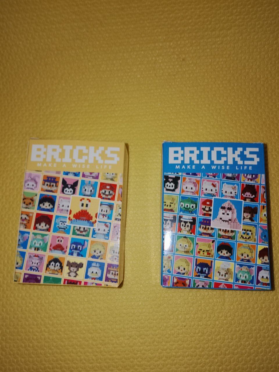 Губка Боб Патрік Крабс лего конструктор BRICKS Патрик Спанч боб