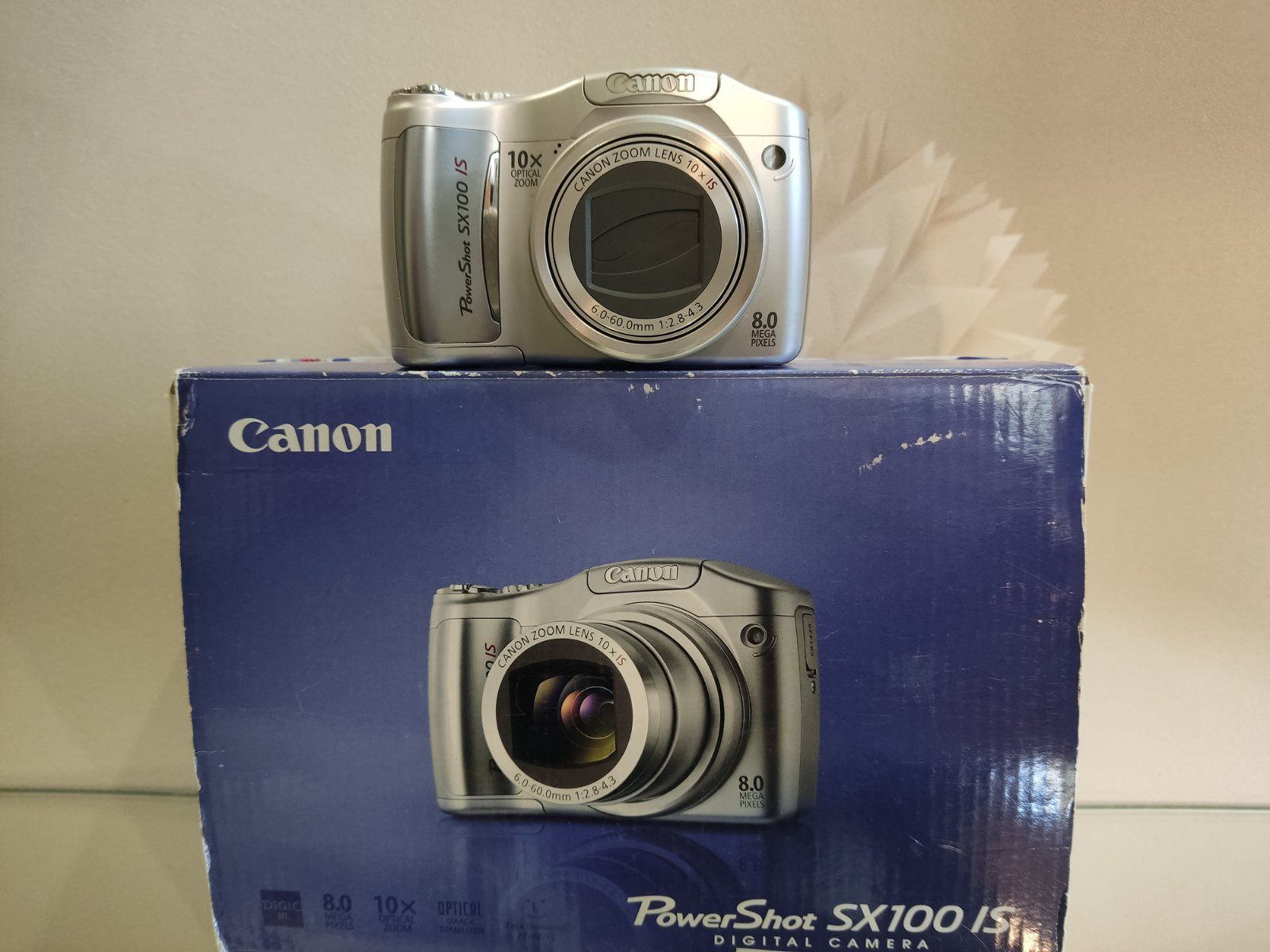 Новый Canon Power Shot SX 100 IS цифровая фотокамера фотоаппарат