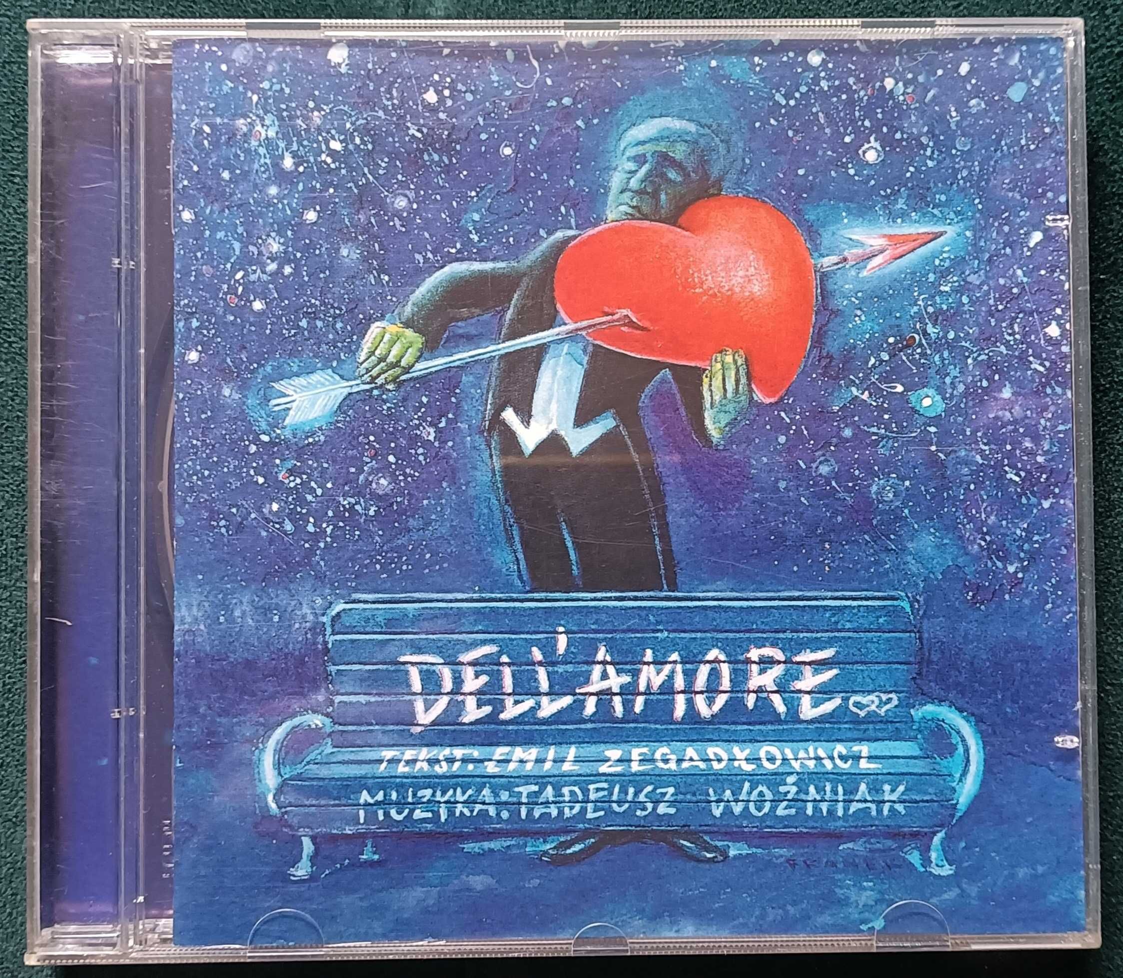 Dell'amore płyta cd Tadeusz Woźniak Emil Zegadlowicz 1998 rok