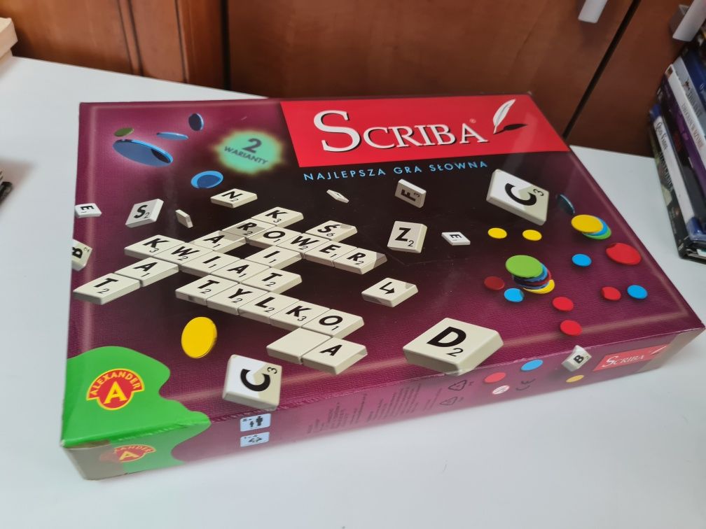 Scriba Najlepsza gra słowna scrabble