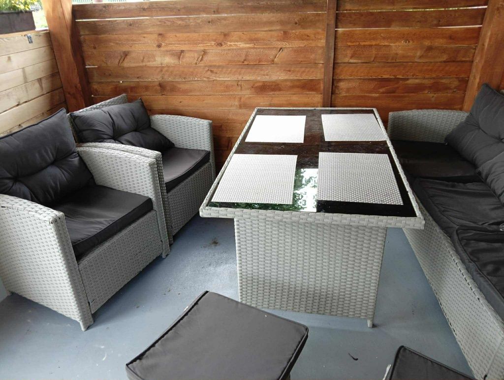 Komplet mebli ogrodowych, meble na taras ogrodowe
