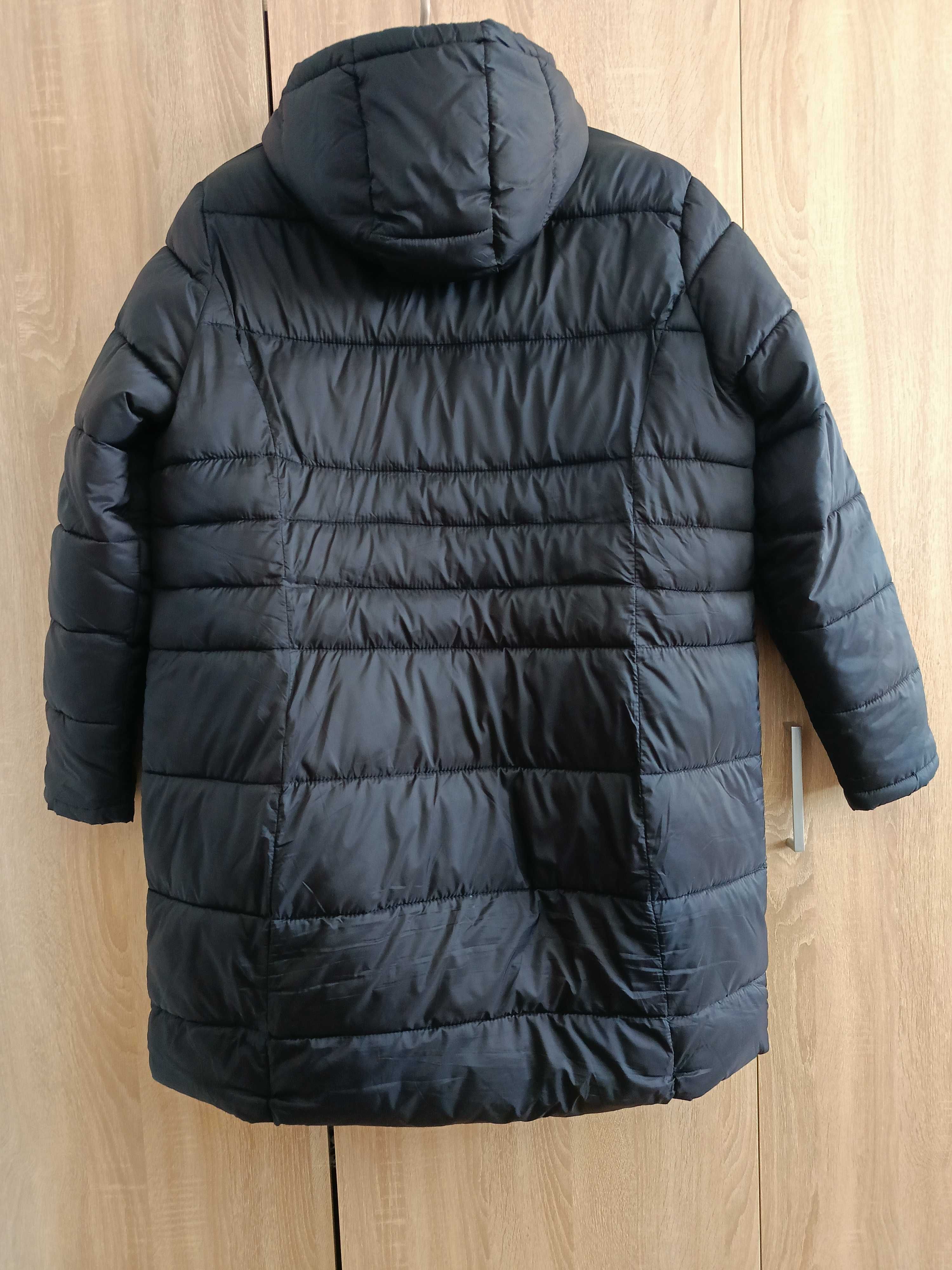 Kurtka damska parka 46 48 XL Janina zara Orsay Reserved mohito czarna