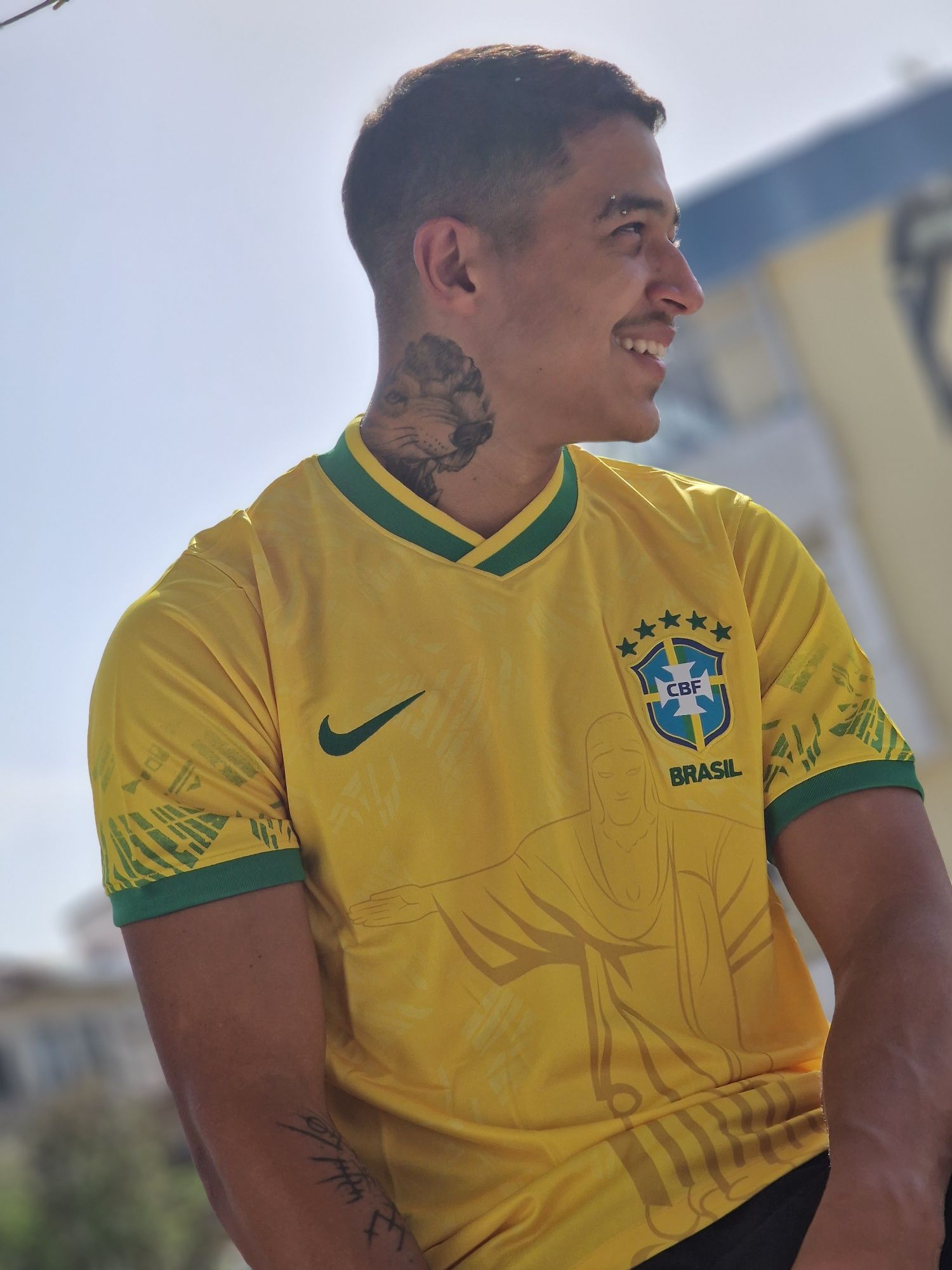 Camisa do Brasil Cristo Redentor