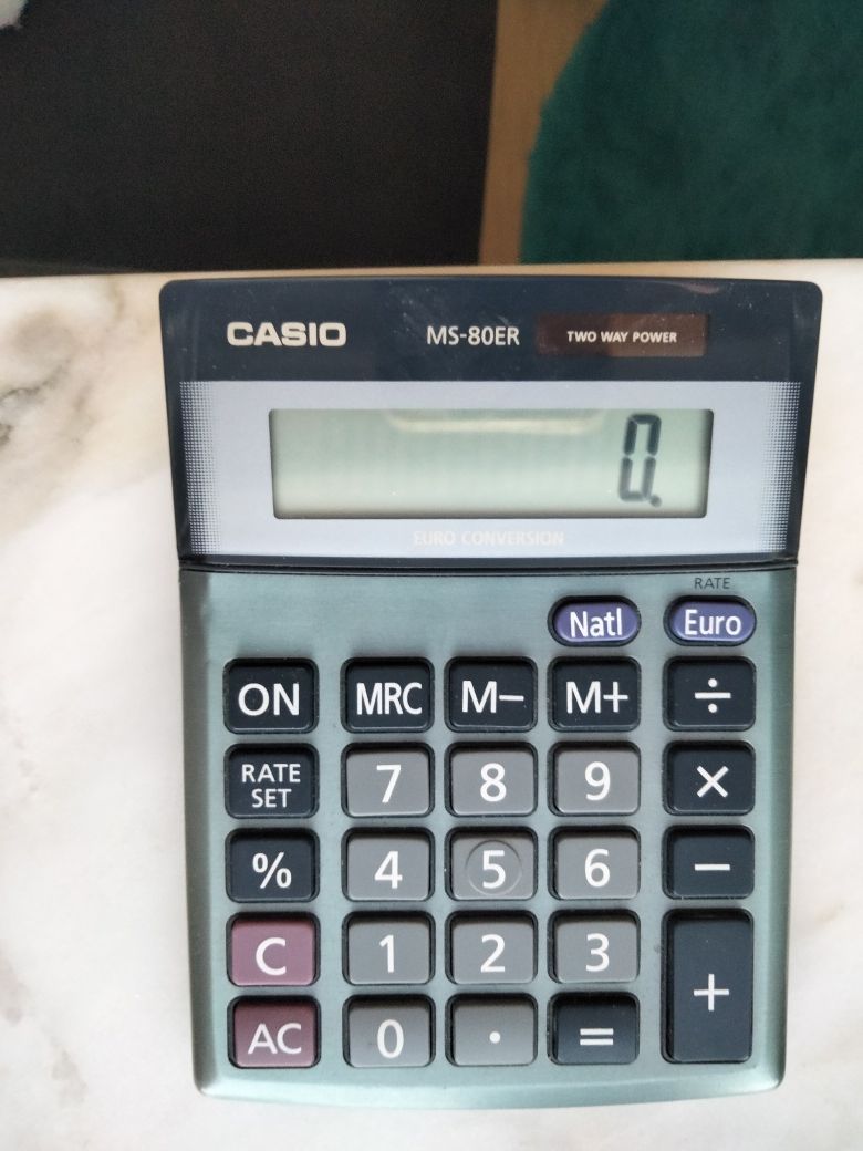 Калькулятор Casio