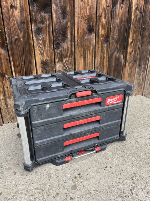 Skrzynki milwaukee packout(wózek,organizer,szuflady)