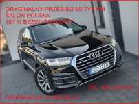 Audi Q7 99 000 km | Audi Q7 3.0 TDI Quattro 4x4 | Polska salon | Bezwypadkowy!