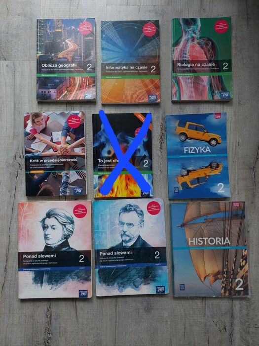 Książki do klasy 2 szkoły średniej