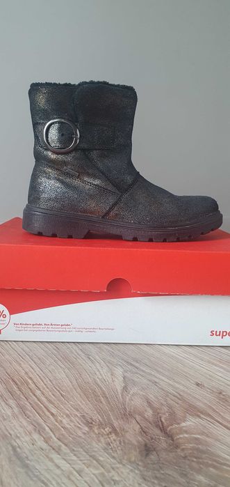 Buty zimowe dziewczęce, Superfit, rozmiar 32