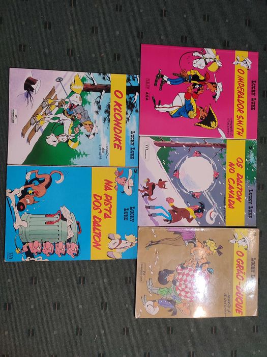 Lote Livros BD Lucky Luke - Cada 5 €