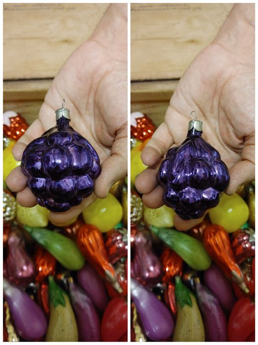 Елочная игрушка СССР Ёлочная игрушка виноград Елочное украшение СССР