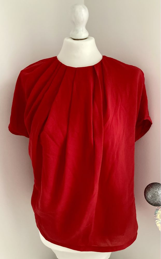 Czerwona bluzka / koszulka Mango rozmiar M