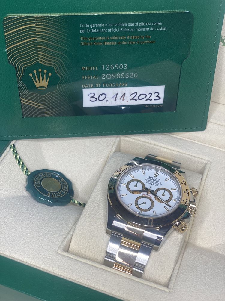 Nowy Rolex Gwarancja