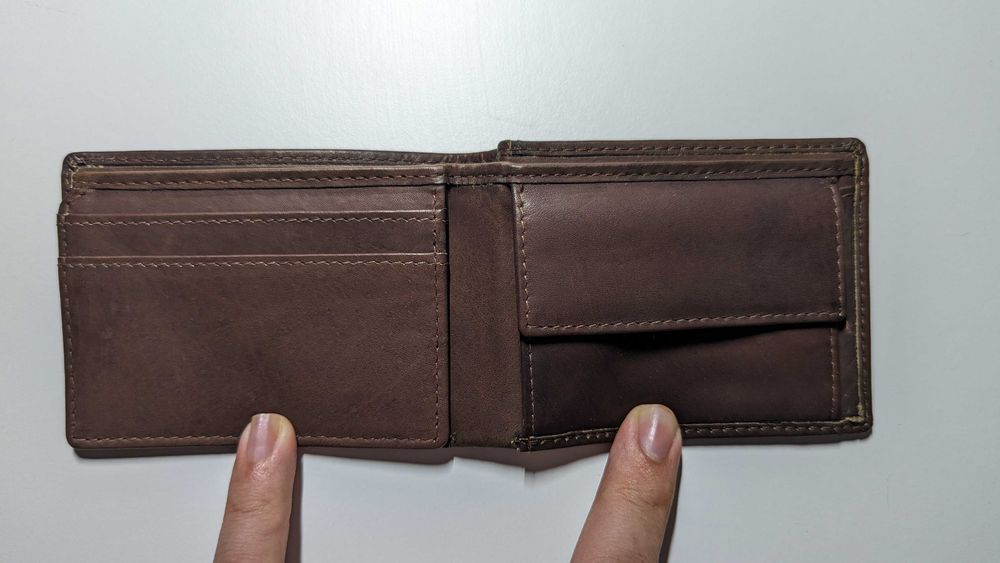 Porta-moedas Dakar em pele