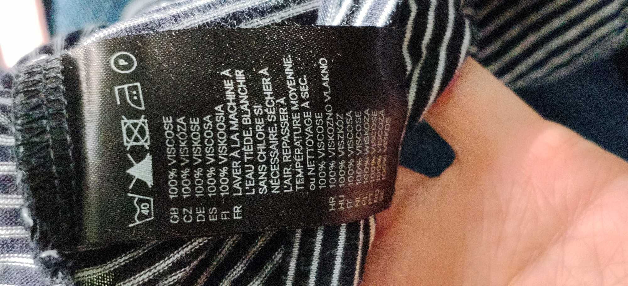 Bluzka z krótkim rękawem, H&M, rozmiar S